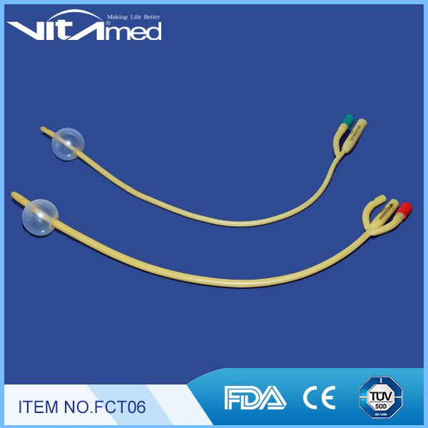 Latex Foley catheter FCT06